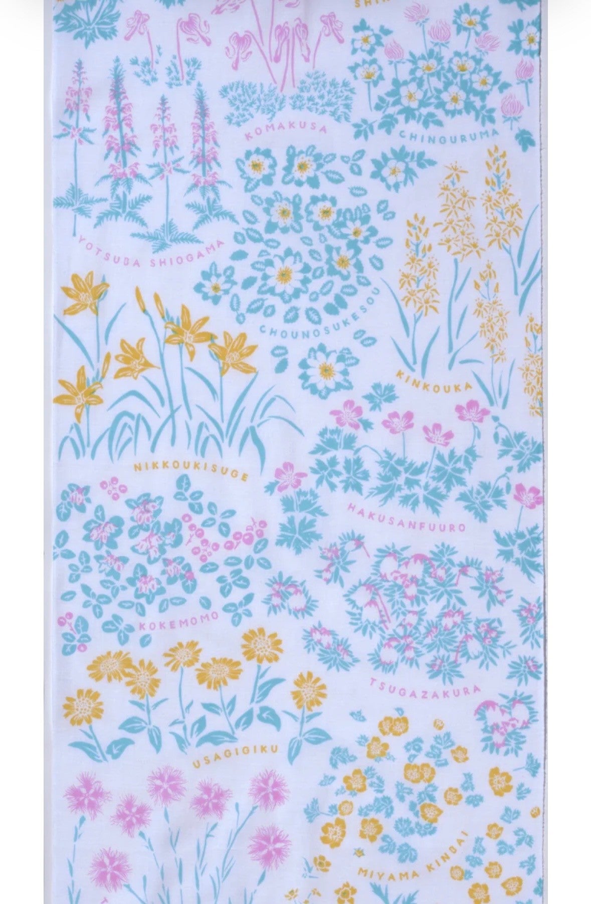 PEAKS / PEAKS MOUNTAIN TOWEL（高山植物） | 八王子登山用品店